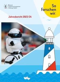 Auf dem Bild ist neben dem Leuchtturm als Logo des SFZ-SH ein kleiner Roboter zu sehen.